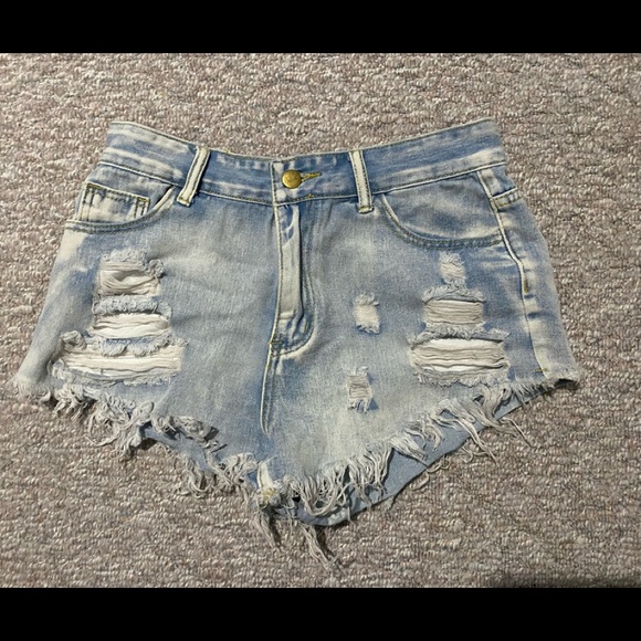 shein denim shorts - Picture 1 of 2